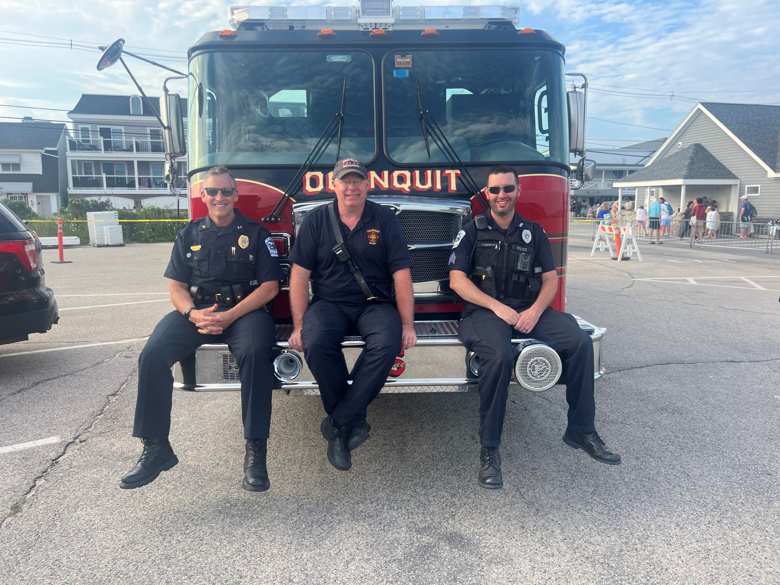 Ogunquit PD with Fire Department