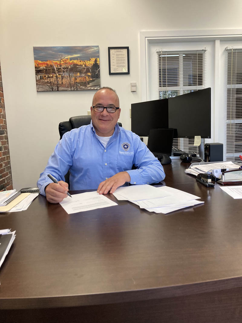 Scot Signing Paperwork