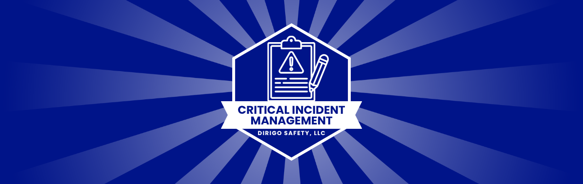 Critical Incident Management Banner