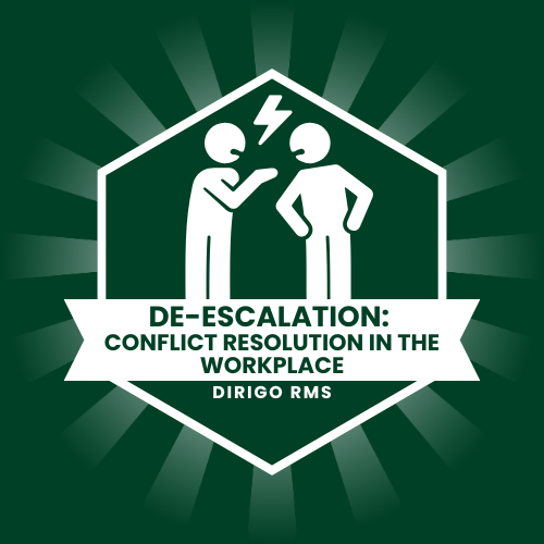 De-Escalation Conflict Resolution in the Workplace
