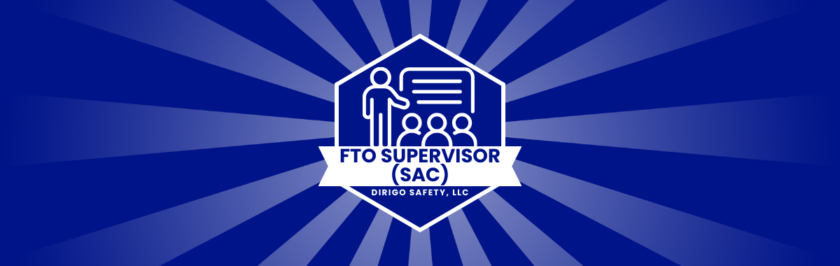FTO Supervisor SAC Banner