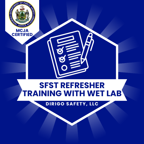 MCJA Certified SFST Refresher Training with Wet Lab