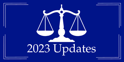 2023 New Law and Case Law Updates